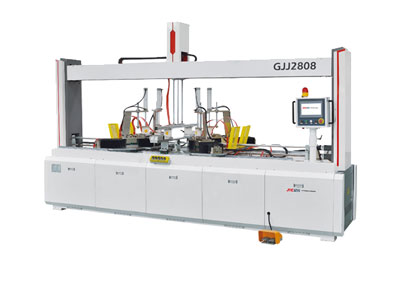 Radio Frequency Press Slant Gluer for Door Frame Assembly