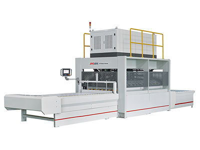 High Frequency Edge Gluer with Conveyor